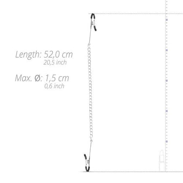 Nipple Clamps with Long Chain